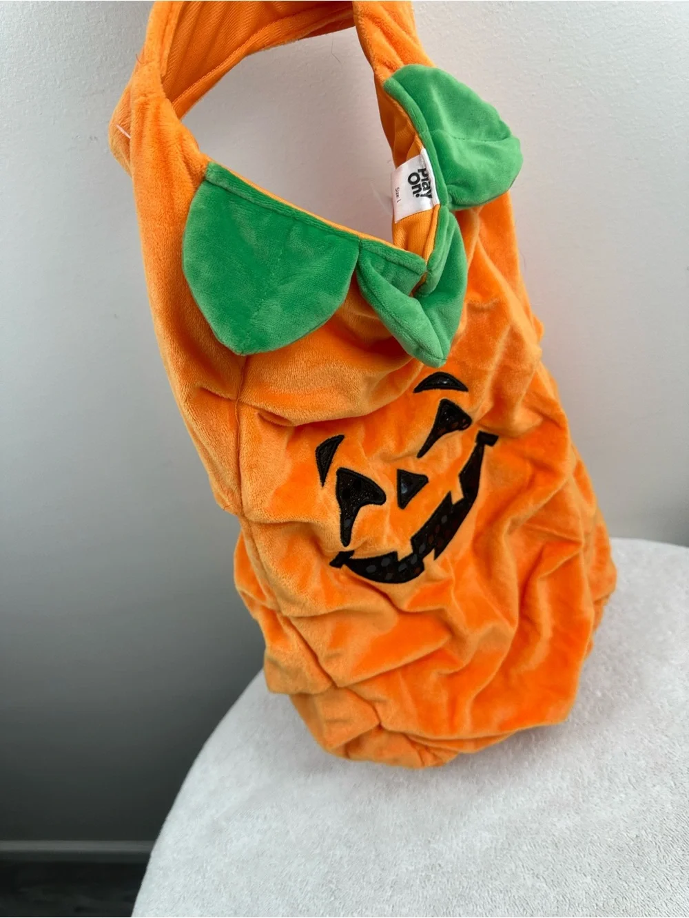 Pumpkin Jack-O'-Lantern Pet Cape for Cats and Dogs
